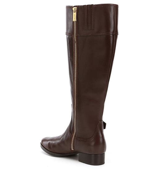 michael kors wide calf boots|michael kors thigh high boots.